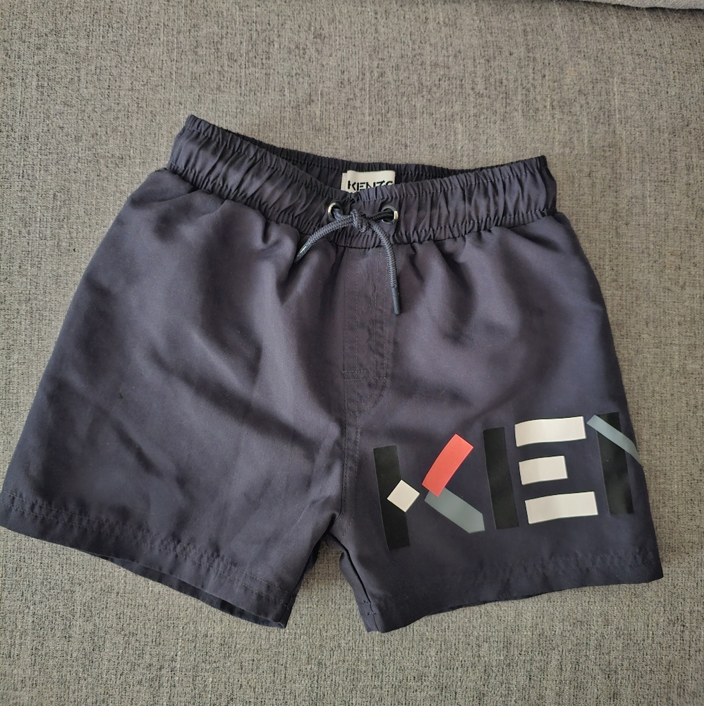 Kenzo boys logo print swim shorts